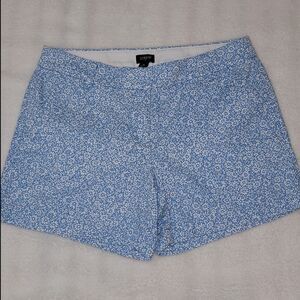 J. Crew Floral Chino Re-Imagined Women Shorts Size 6